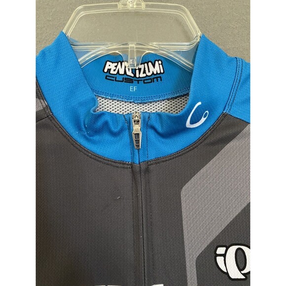 Pearl Izumi Cycling Jersey Men's Large Elite Series Gray Toyota Biking Full Zip - Picture 7 of 16